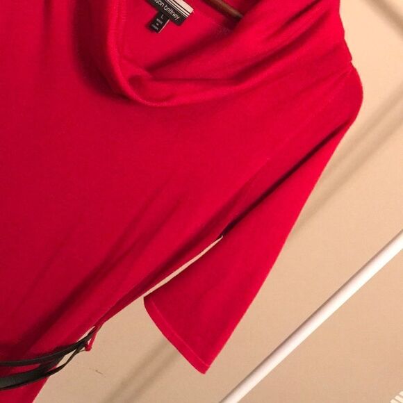 Allison Brittany Cowl Neck Sweater Dress - Size L - Picture 4 of 6